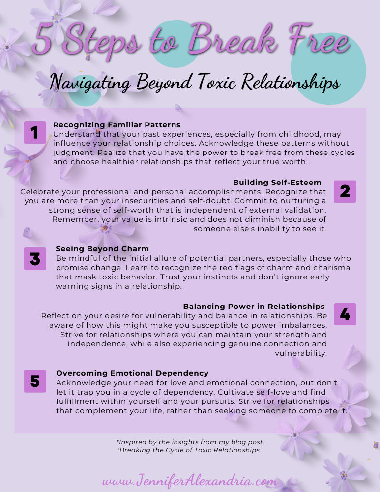 Breaking The Cycle Of Toxic Relationships Jennifer Alexandria Coaching